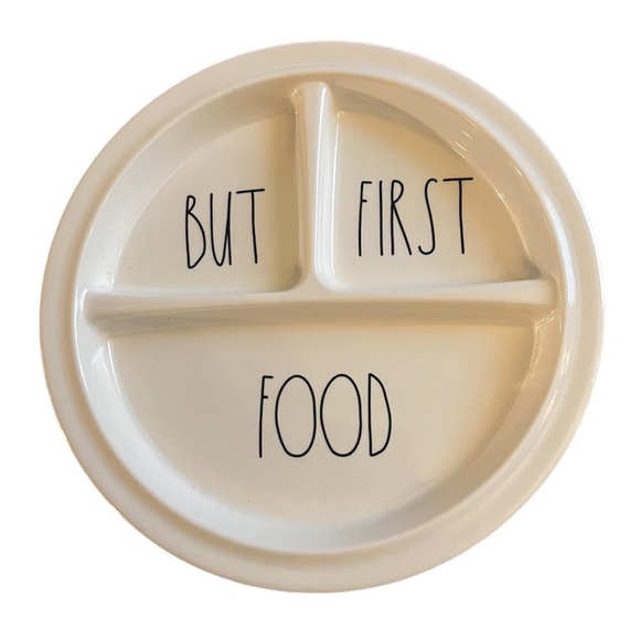 Rae Dunn | Other | Rae Dunn But First Food Baby Plate | Poshmark